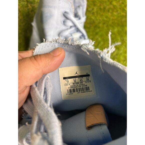 Nike Air Jordan 1 Retro High Deconstructed 'Easter' Canvas High Top Sneaker 11 - Picture 5 of 14